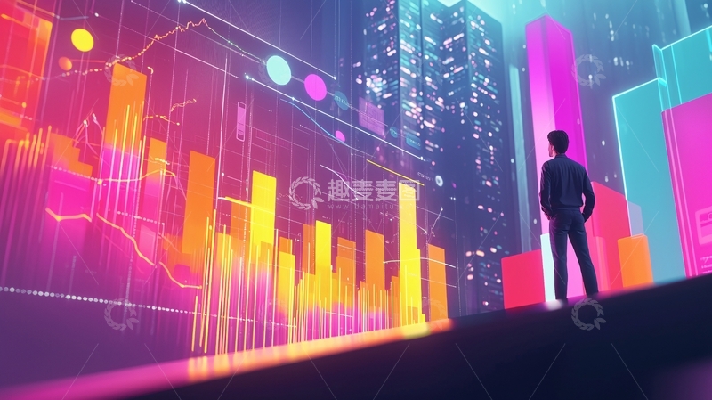 高清大图下载【趣麦麦图】数据可视化