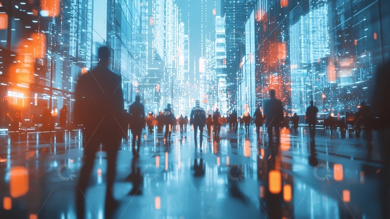 高清大图下载【趣麦麦图】未来都市