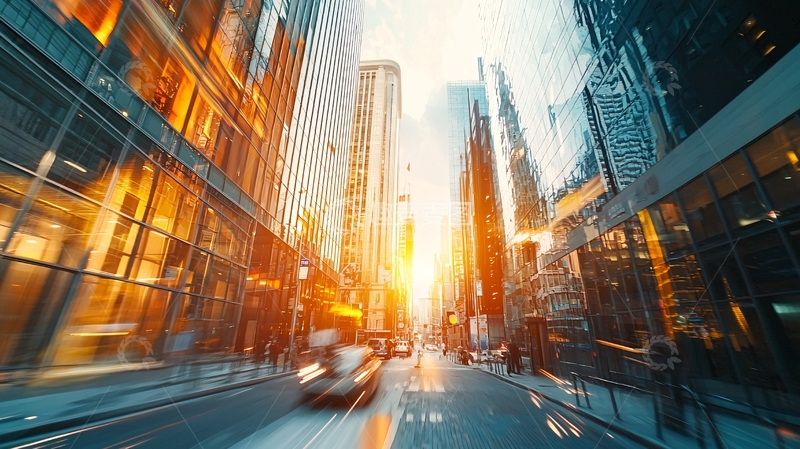 高清大图下载【趣麦麦图】都市街景