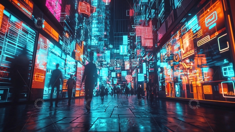 高清大图下载【趣麦麦图】未来都市