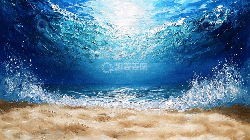 高清大图下载【趣麦麦图】海底视角