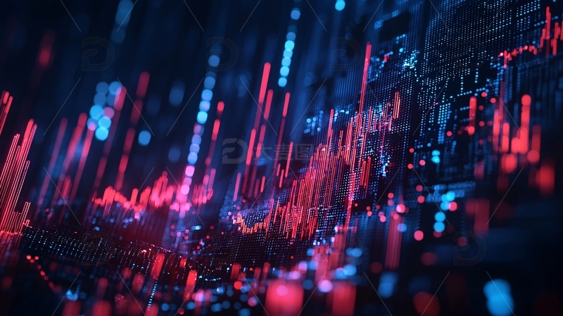 高清大图下载【趣麦麦图】抽象数据流