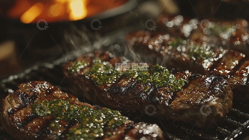 高清大图下载【趣麦麦图】烤肉