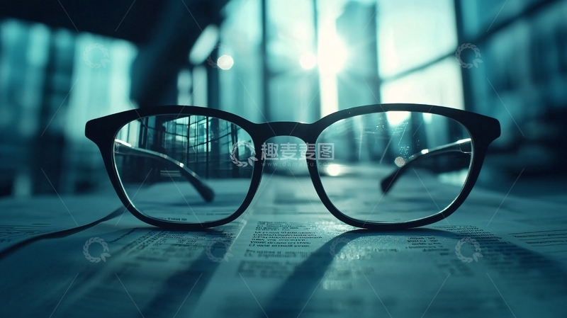 高清大图下载【趣麦麦图】眼镜
