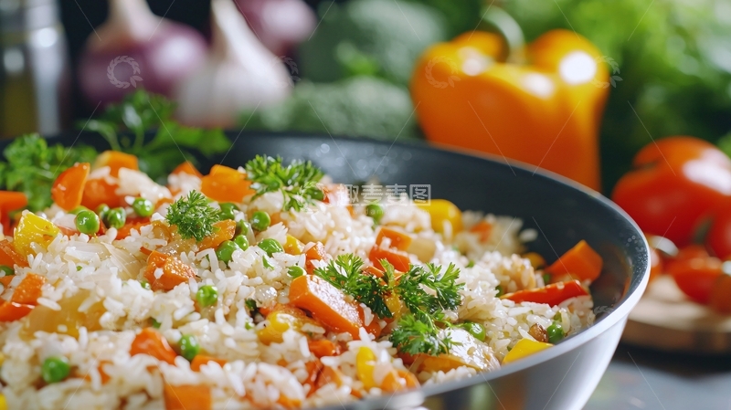高清大图下载【趣麦麦图】炒饭