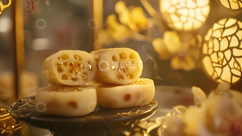 高清大图下载【趣麦麦图】蜜饯藕