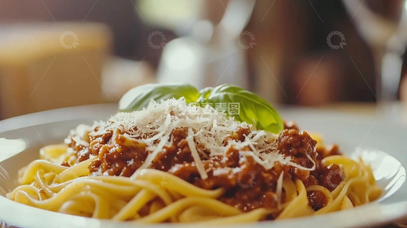 高清大图下载【趣麦麦图】意式肉酱面