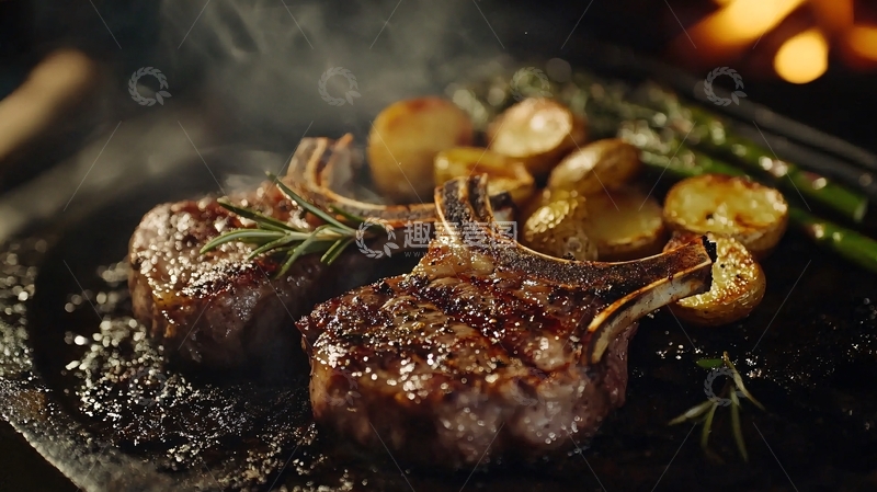 高清大图下载【趣麦麦图】烤肉