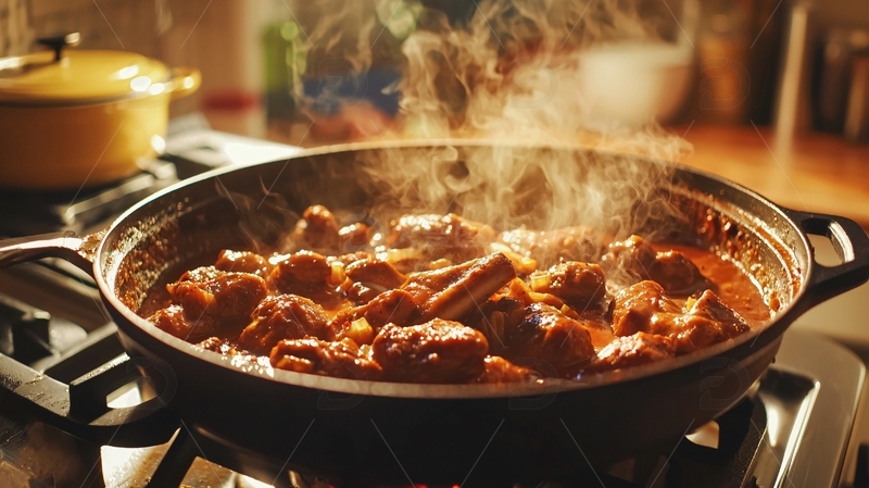 高清大图下载【趣麦麦图】香气四溢的炖肉