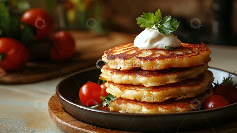 高清大图下载【趣麦麦图】-美味土豆饼