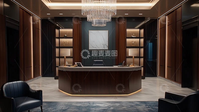 高清大图下载【趣麦麦图】高端酒店大堂设计