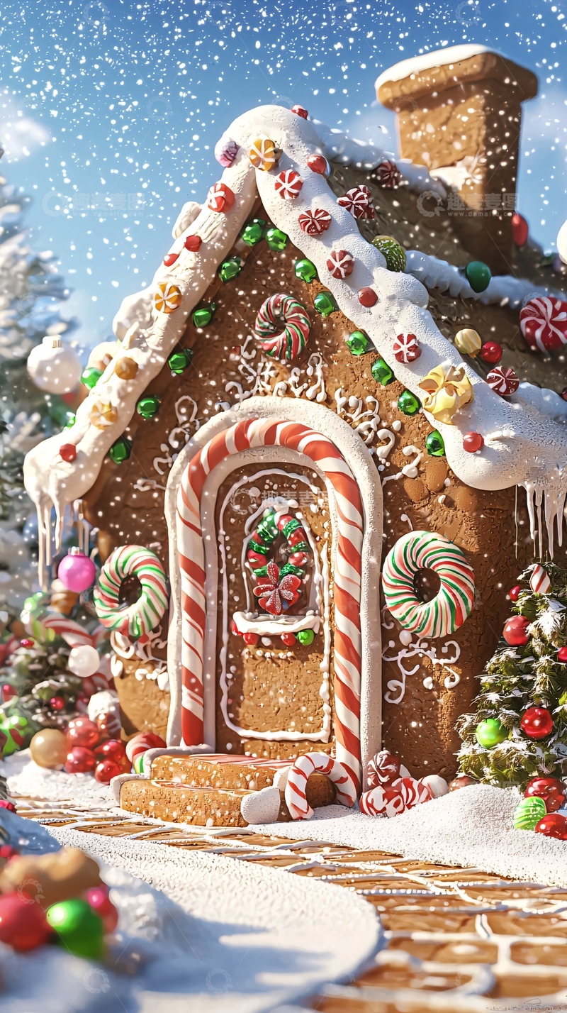 高清大图下载【趣麦麦图】姜饼屋