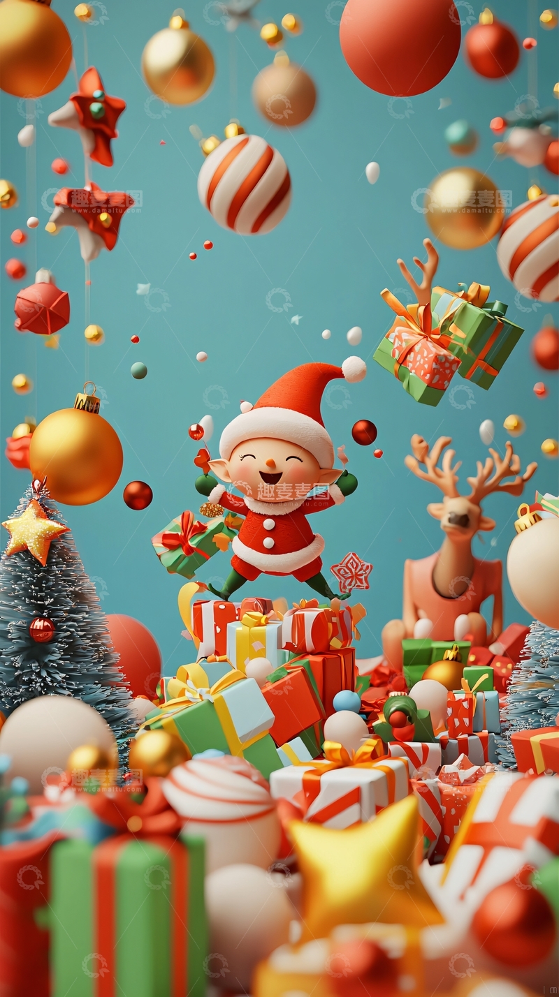 高清大图下载【趣麦麦图】圣诞节