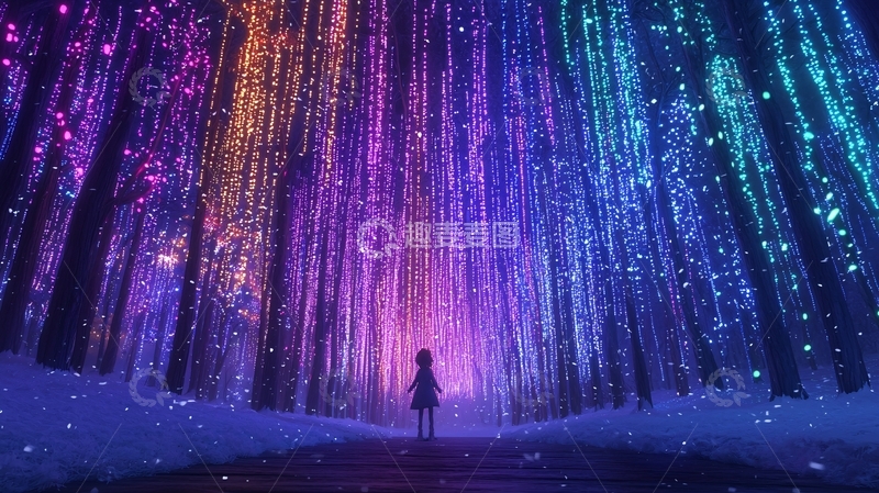 高清大图下载【趣麦麦图】梦幻森林