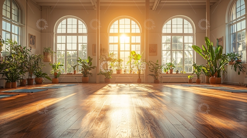 高清大图下载【趣麦麦图】阳光洒满房间的景象