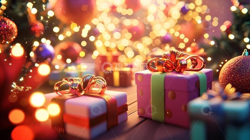 高清大图下载【趣麦麦图】圣诞礼物