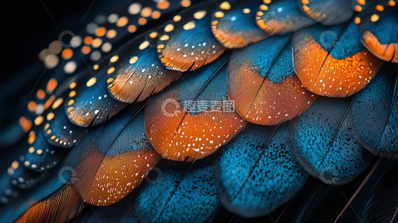 高清大图下载【趣麦麦图】羽毛特写