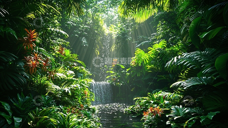 高清大图下载【趣麦麦图】茂密的丛林