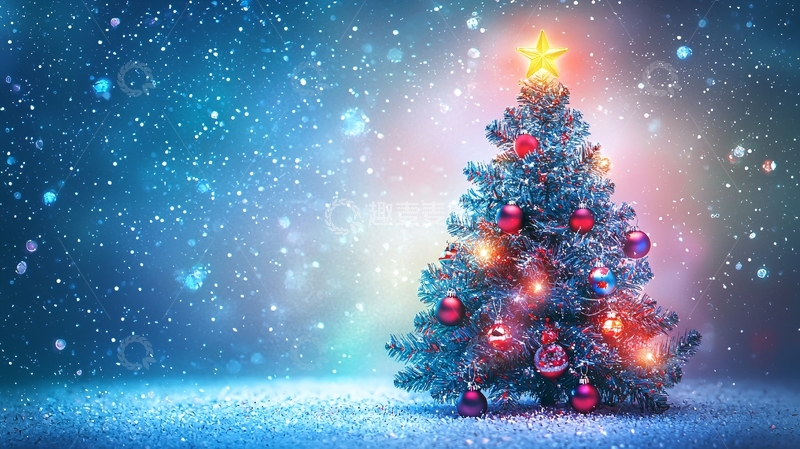 高清大图下载【趣麦麦图】圣诞树