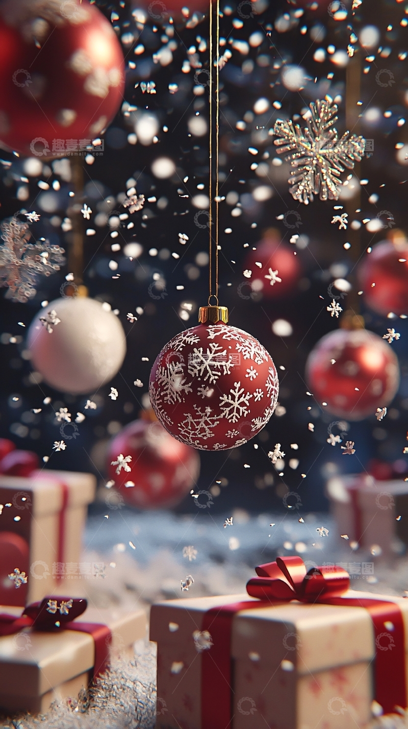高清大图下载【趣麦麦图】圣诞节装饰