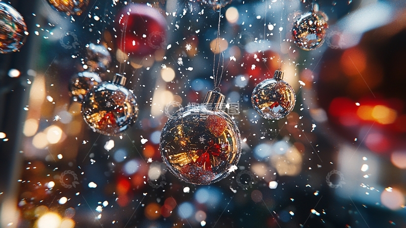 高清大图下载【趣麦麦图】圣诞节装饰