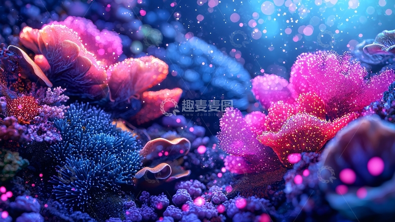 高清大图下载【趣麦麦图】珊瑚礁