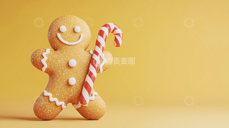 高清大图下载【趣麦麦图】姜饼人