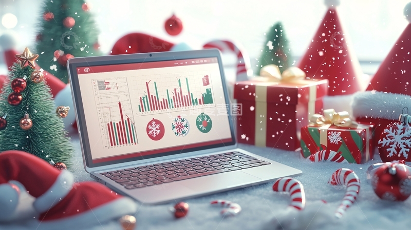 高清大图下载【趣麦麦图】圣诞节数据分析