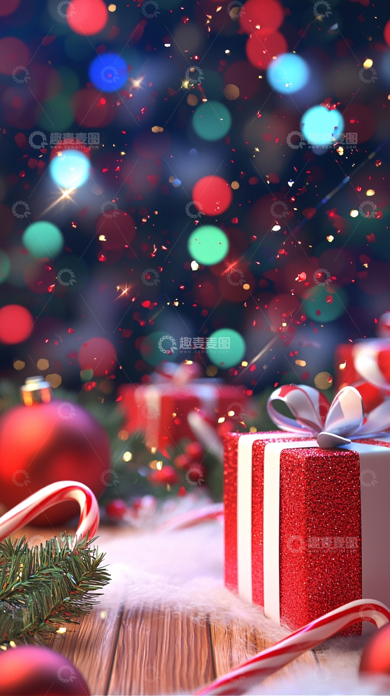 高清大图下载【趣麦麦图】圣诞礼物