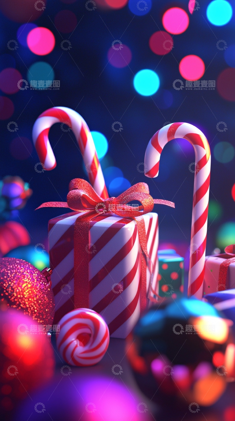高清大图下载【趣麦麦图】圣诞礼物