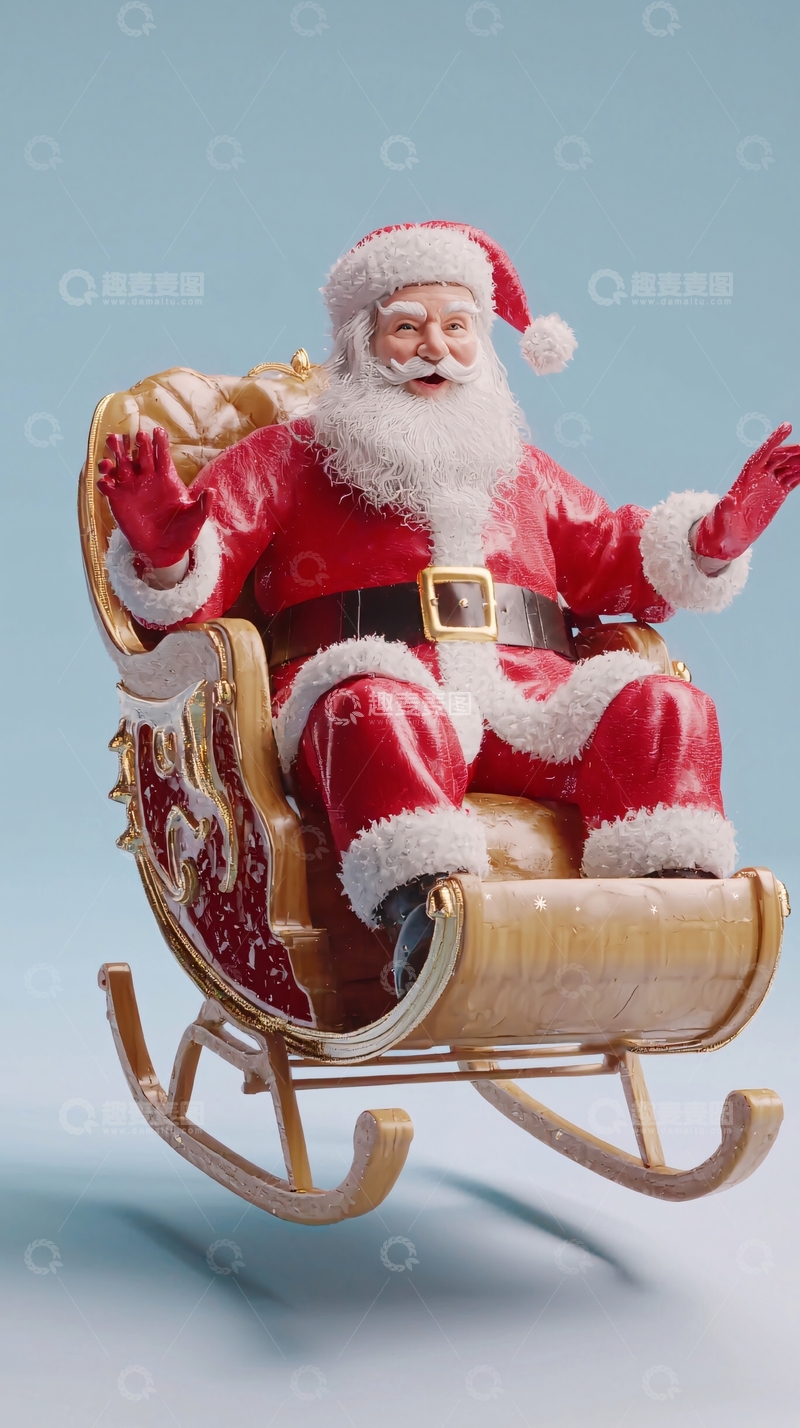高清大图下载【趣麦麦图】圣诞老人