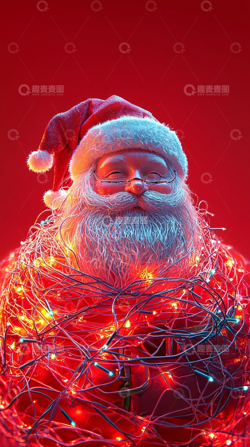 高清大图下载【趣麦麦图】圣诞老人