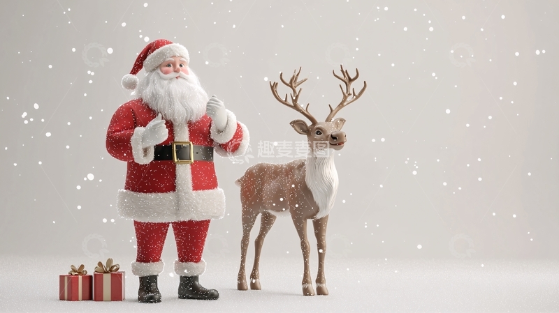 高清大图下载【趣麦麦图】圣诞老人