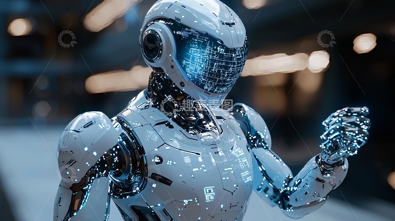 高清大图下载【趣麦麦图】未来主义机器人