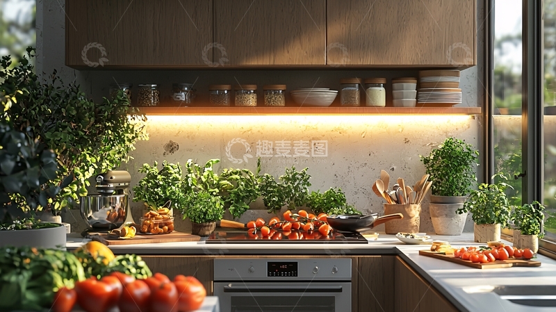 高清大图下载【趣麦麦图】温馨明亮