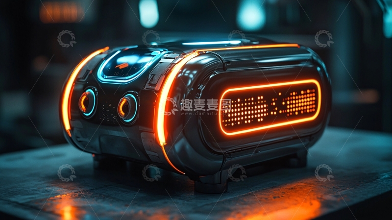 高清大图下载【趣麦麦图】未来科技感设备