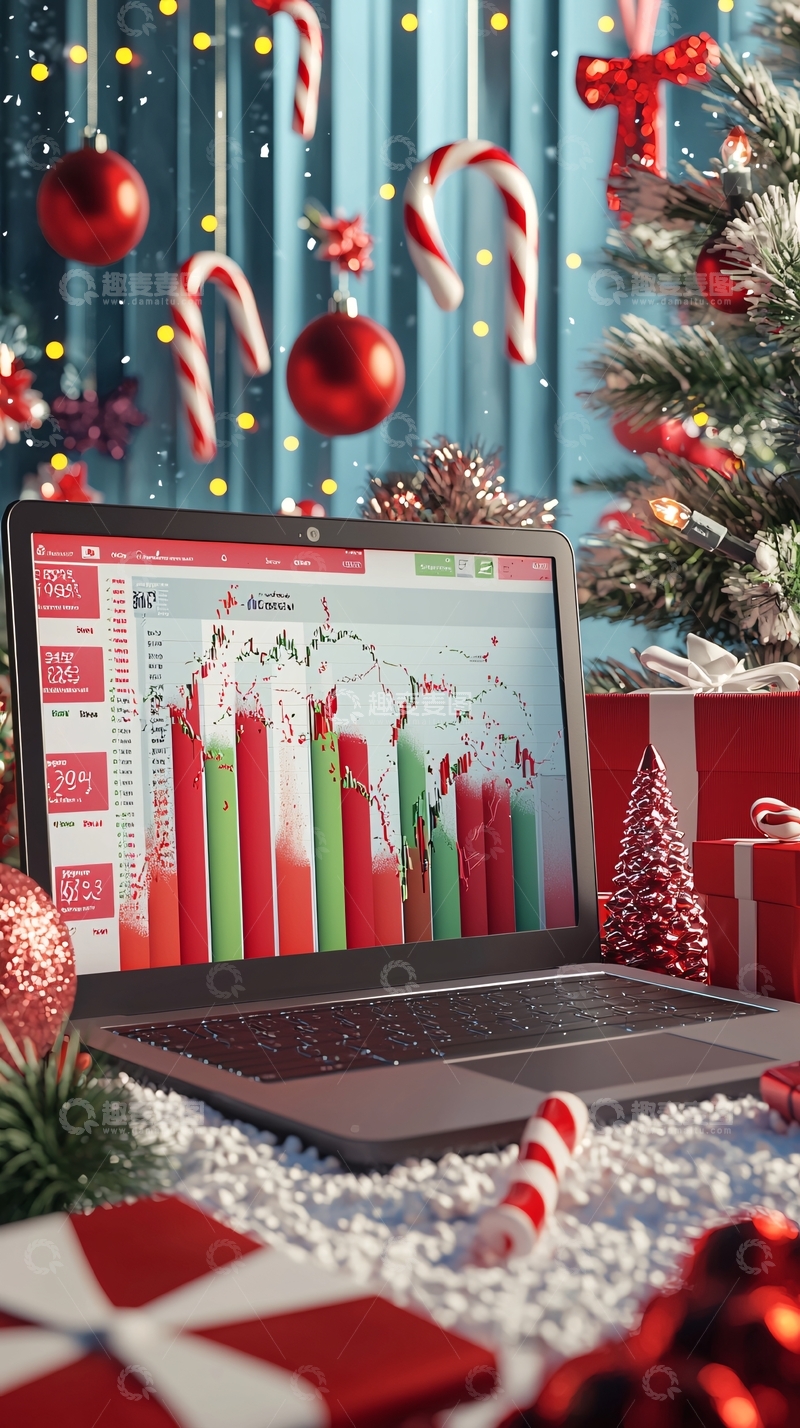 高清大图下载【趣麦麦图】圣诞节数据分析