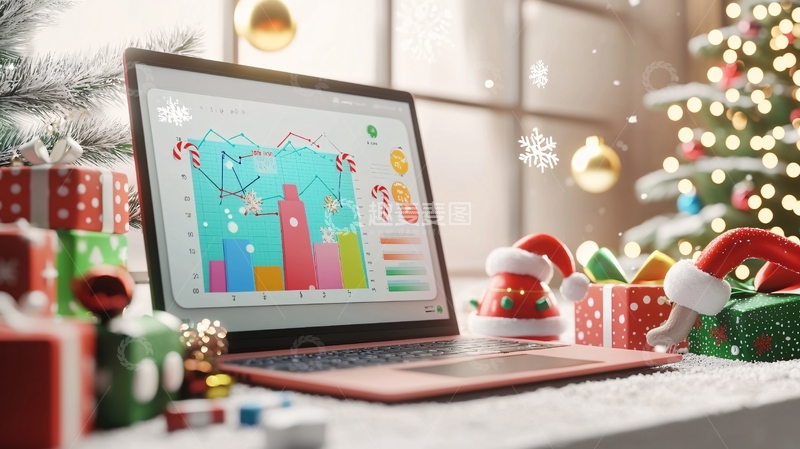 高清大图下载【趣麦麦图】圣诞节数据分析