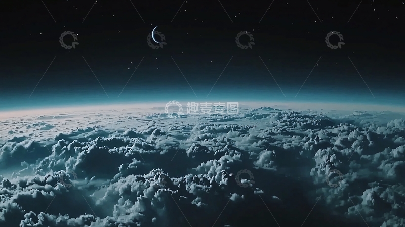 高清大图下载【趣麦麦图】太空俯瞰地球1