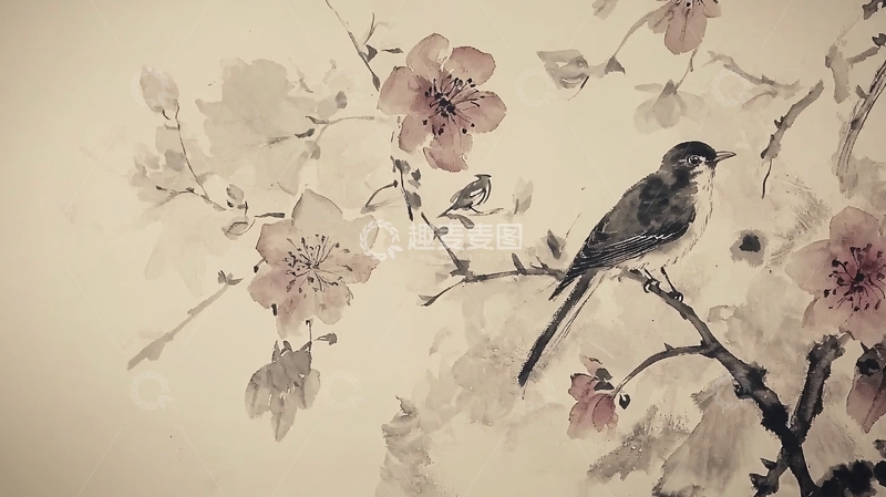 高清大图下载【趣麦麦图】水墨画