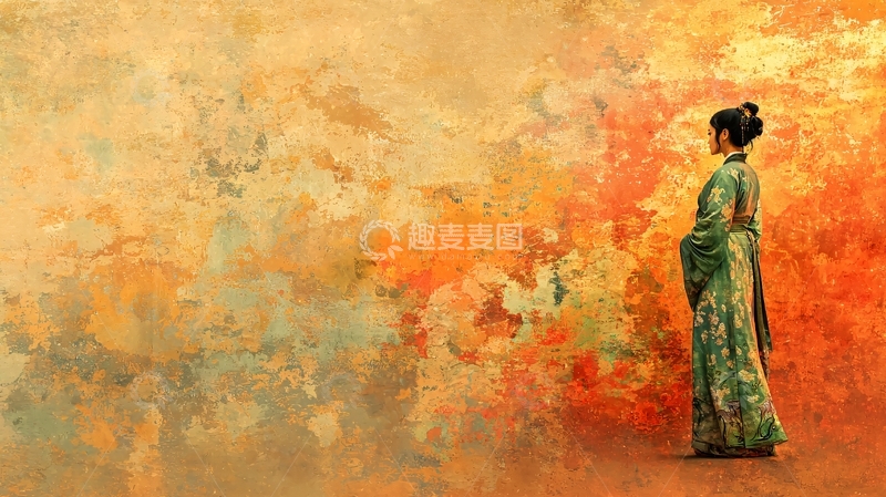 高清大图下载【趣麦麦图】古典仕女图