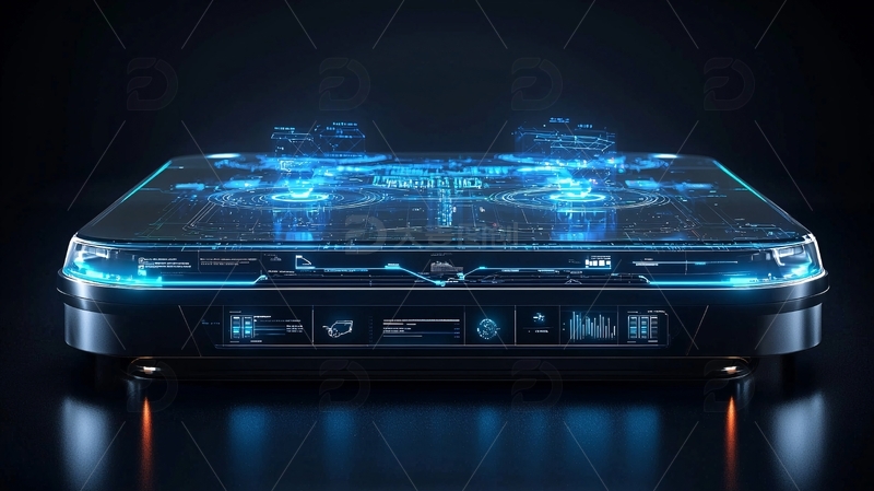 高清大图下载【趣麦麦图】科技感电子设备