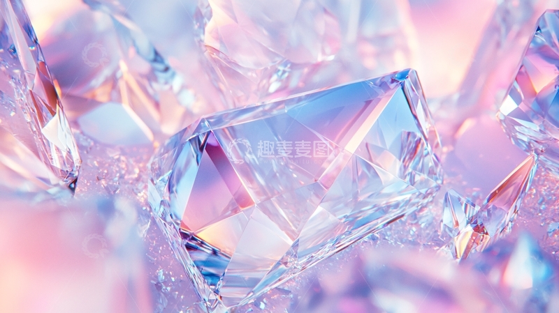 高清大图下载【趣麦麦图】梦幻水晶质感