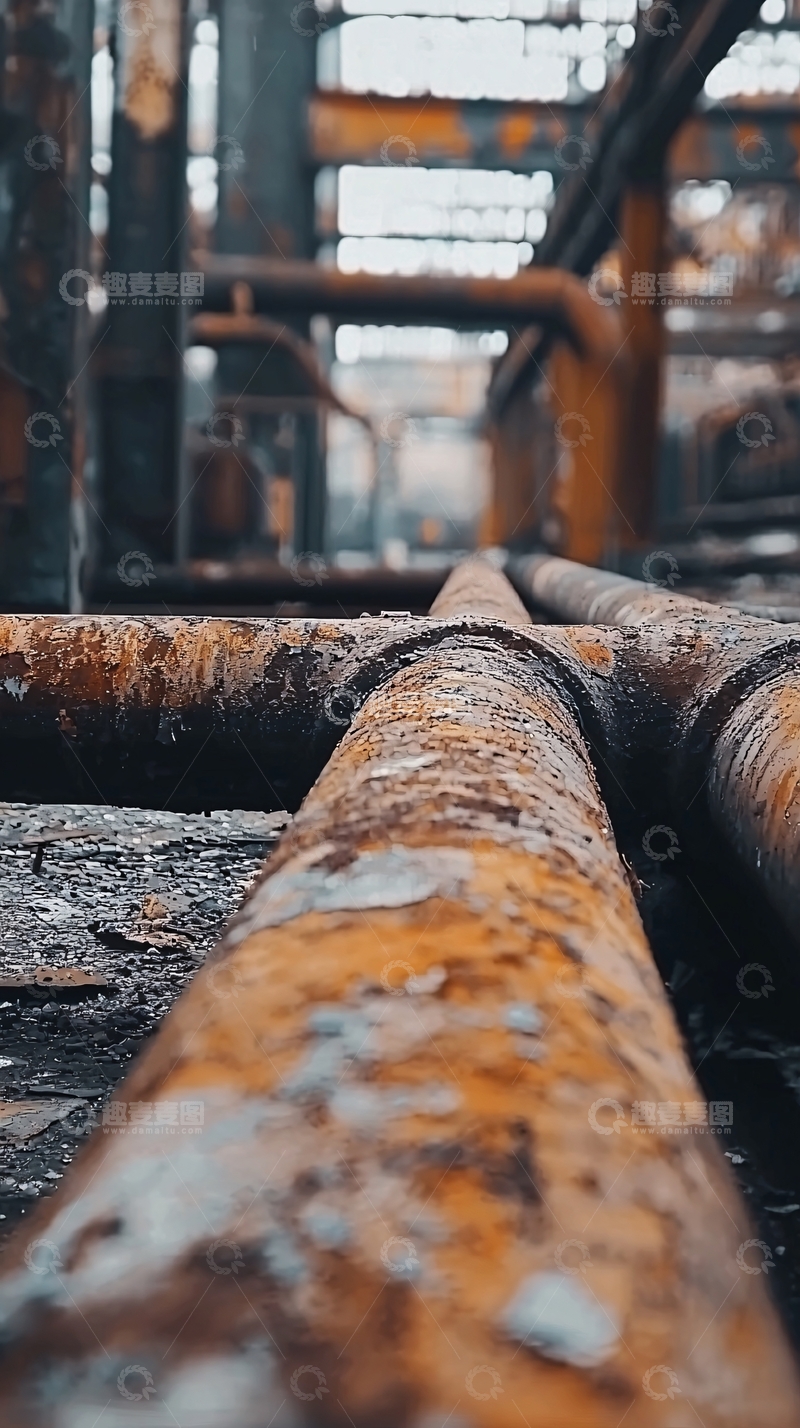 高清大图下载【趣麦麦图】锈蚀管道