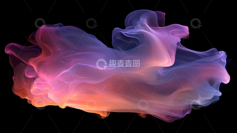高清大图下载【趣麦麦图】彩色烟雾