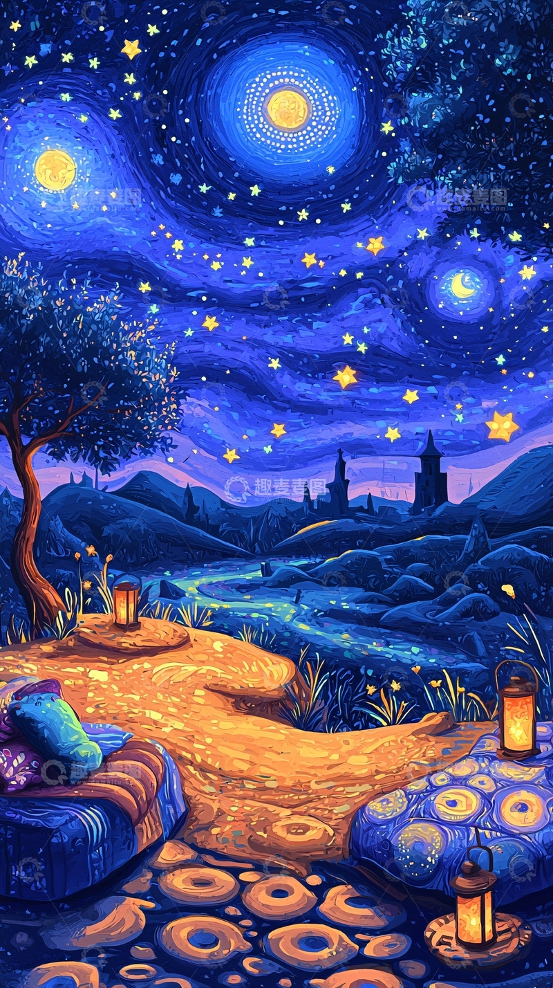 高清大图下载【趣麦麦图】星空