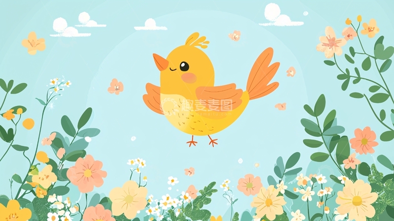 高清大图下载【趣麦麦图】小鸟