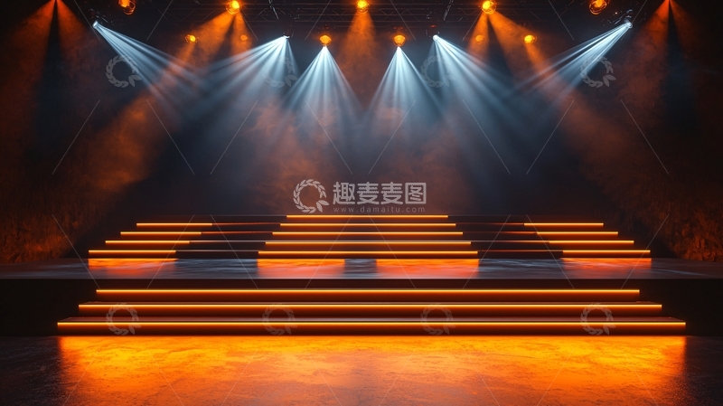 高清大图下载【趣麦麦图】舞台灯光8