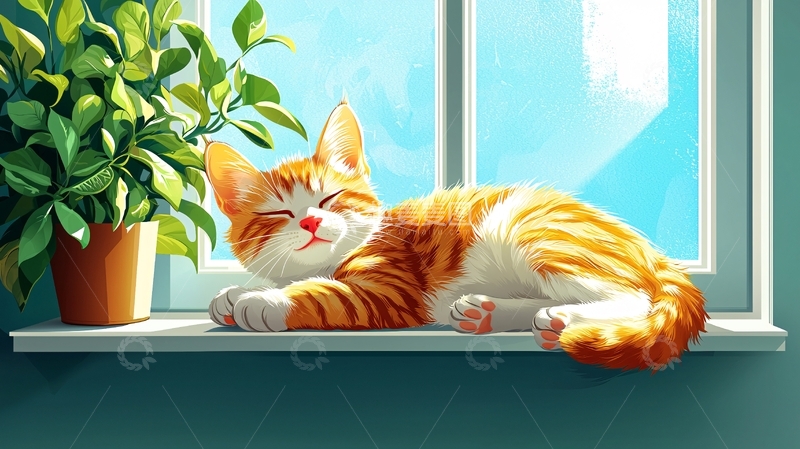 高清大图下载【趣麦麦图】阳光下