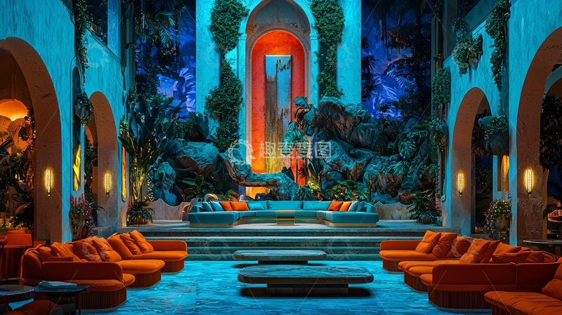 高清大图下载【趣麦麦图】室内景观设计